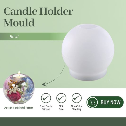 Silicone Bowl Tealight Holder Mould