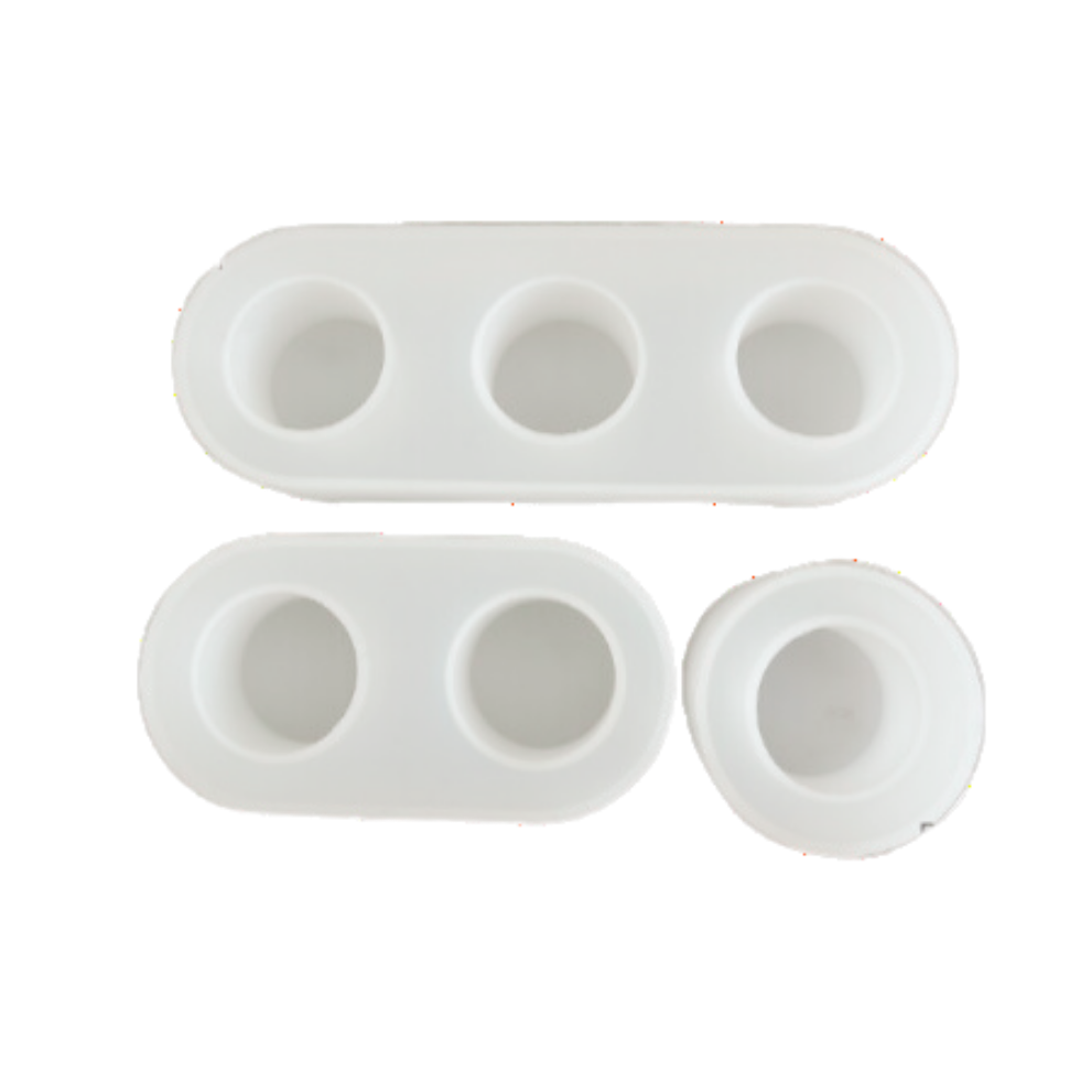 Silicone Capsule Tealight Holder Mould - 3