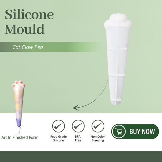Silicone CAT Paws Pen Mould