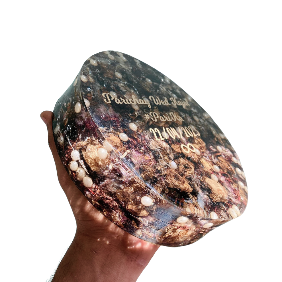 8 inch Deep Casting Resin Art Kit-Circle Shape