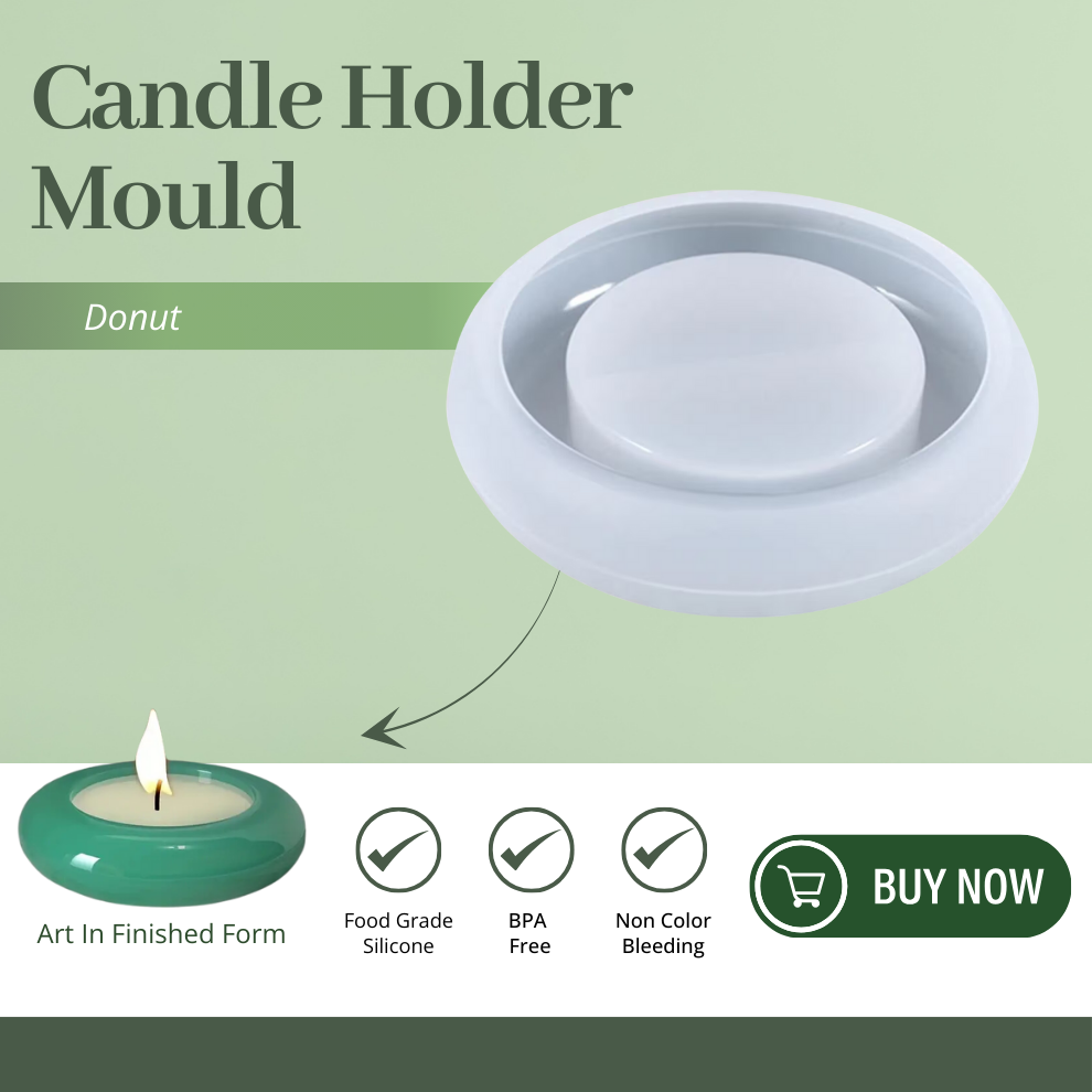 Donut Shape Tealight Holder Mould