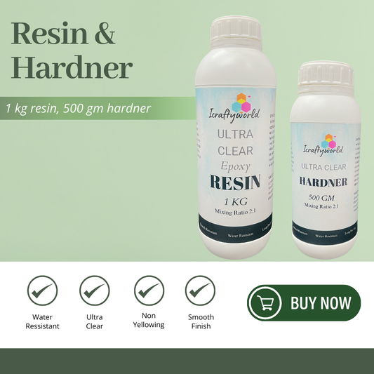 Epoxy Resin & Hardner, 1.5 Kg