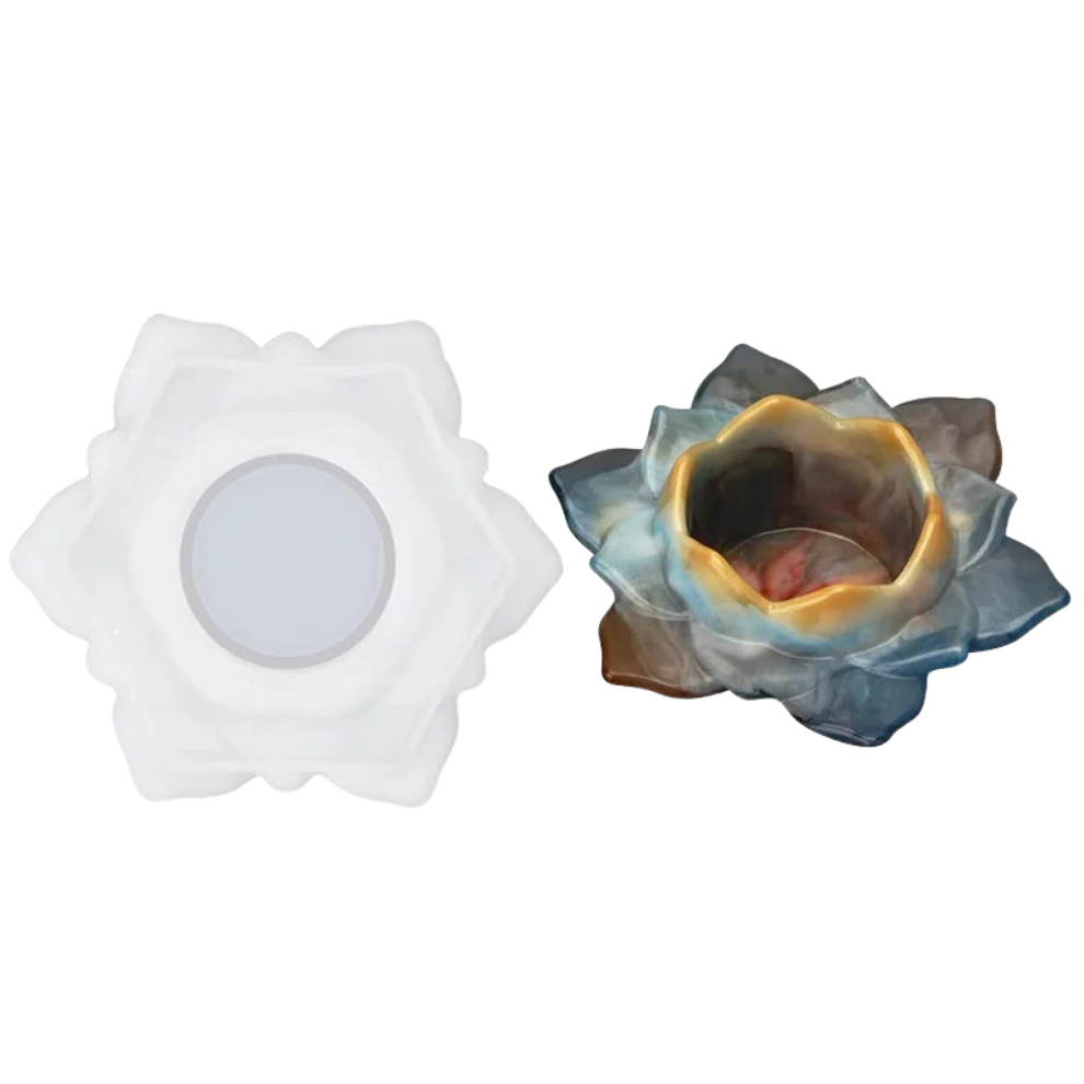 Flower Shape Holder Mould 5.3 Cm