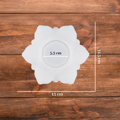Flower Shape Holder Mould 5.3 Cm