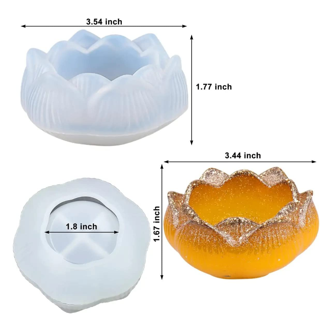 Lotus Flower Design Tealight