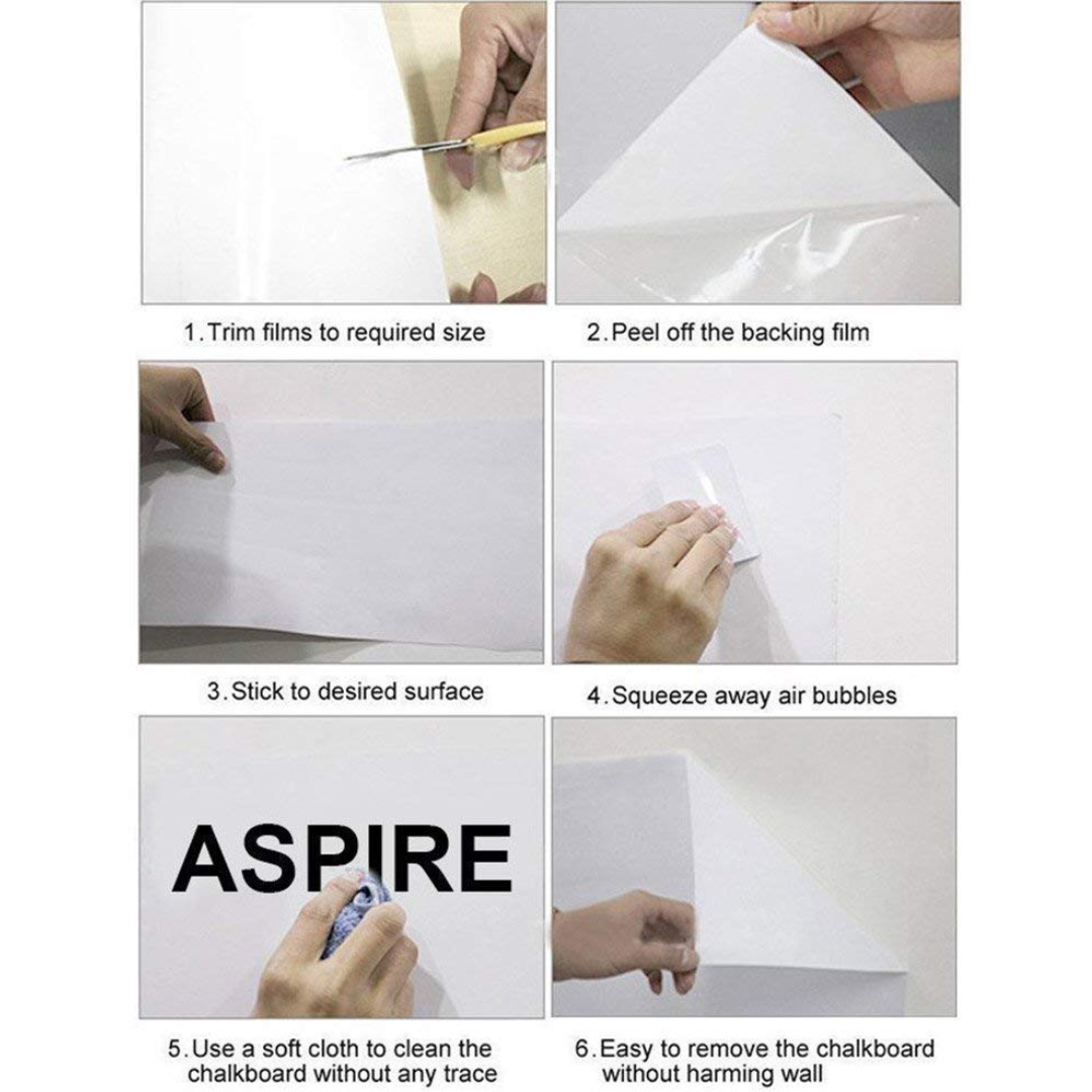 White Board Wall Sticker with Marker