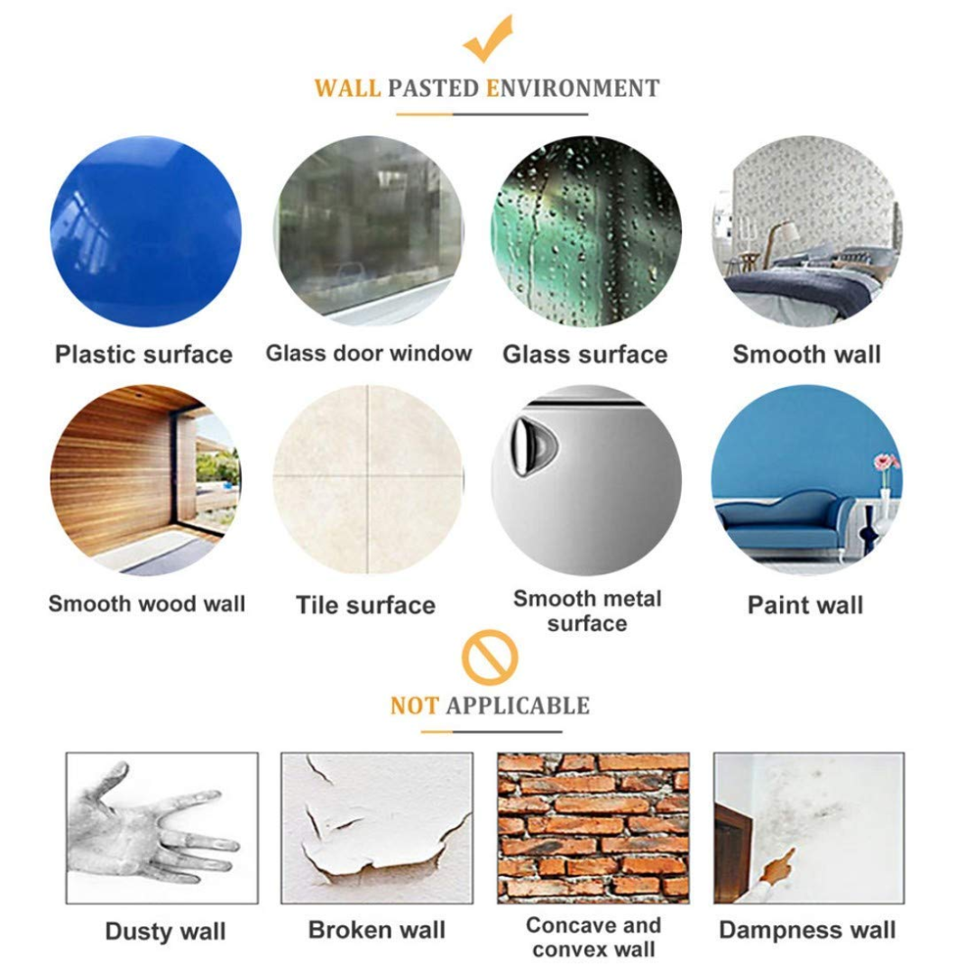 White Board Wall Sticker with Marker