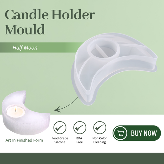 Half Moon Shape Tealight Holder