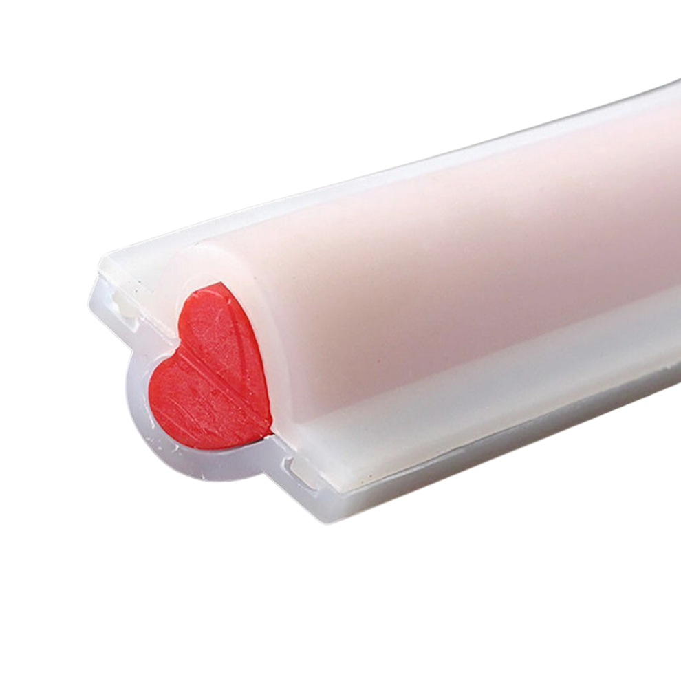 Silicone Long Tube Soap Mould - Heart Shape