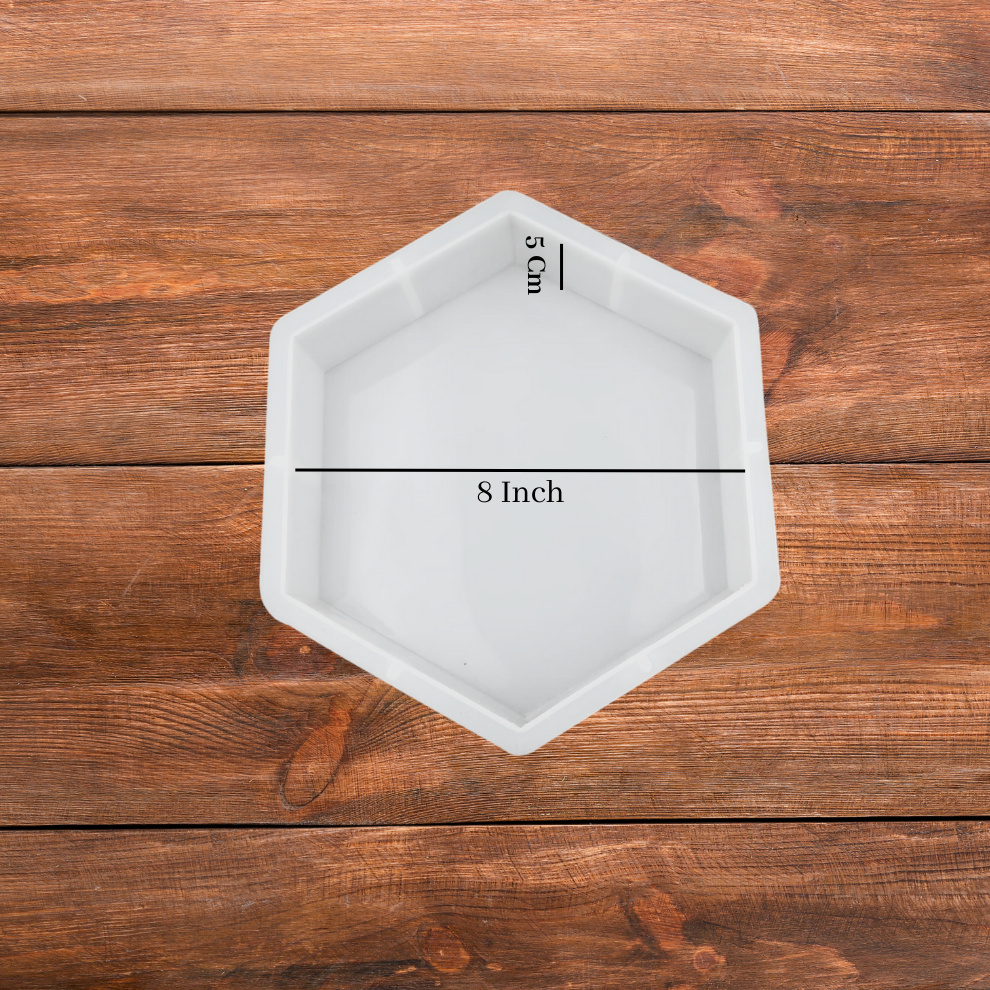 Deep Casting Resin Art Kit Hexagone Shape 8 Inch