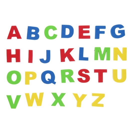 Multicolor Foam Alphabet Letter Set