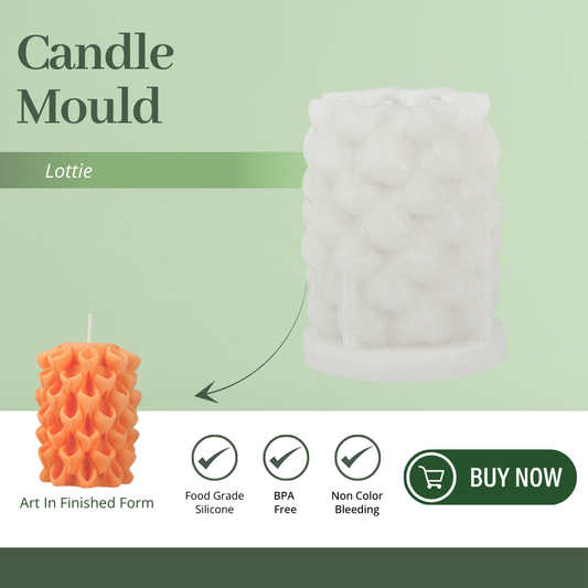 Silicone Candle Mould - Lottie Candle