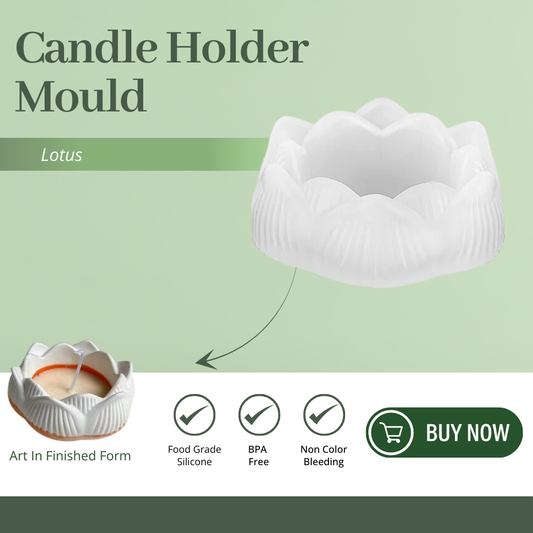 Lotus Flower Design Tealight