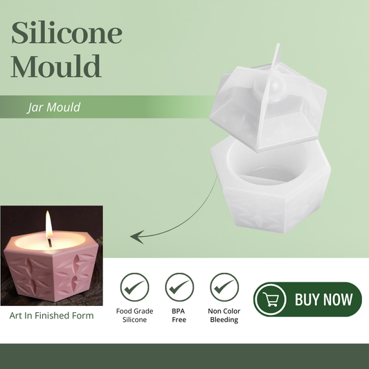 Jar Planter Mold with Lid, No 15