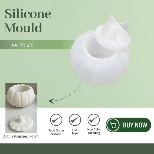 Jar Mould, Planter Mould, Pumpkin No 2