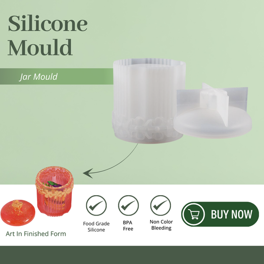 Jar Mould, Planter Mould, Flower No 4