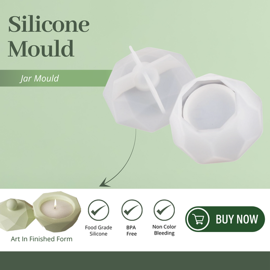 Jar Planter Mould with Lid, No 14