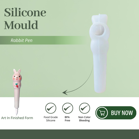 Silicone Rabbit Pen Mould