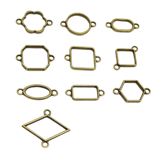 Rakhi Bezel (10 Pcs, Bronze)