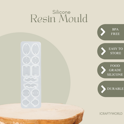 Silicone Rakhi Mould No 8