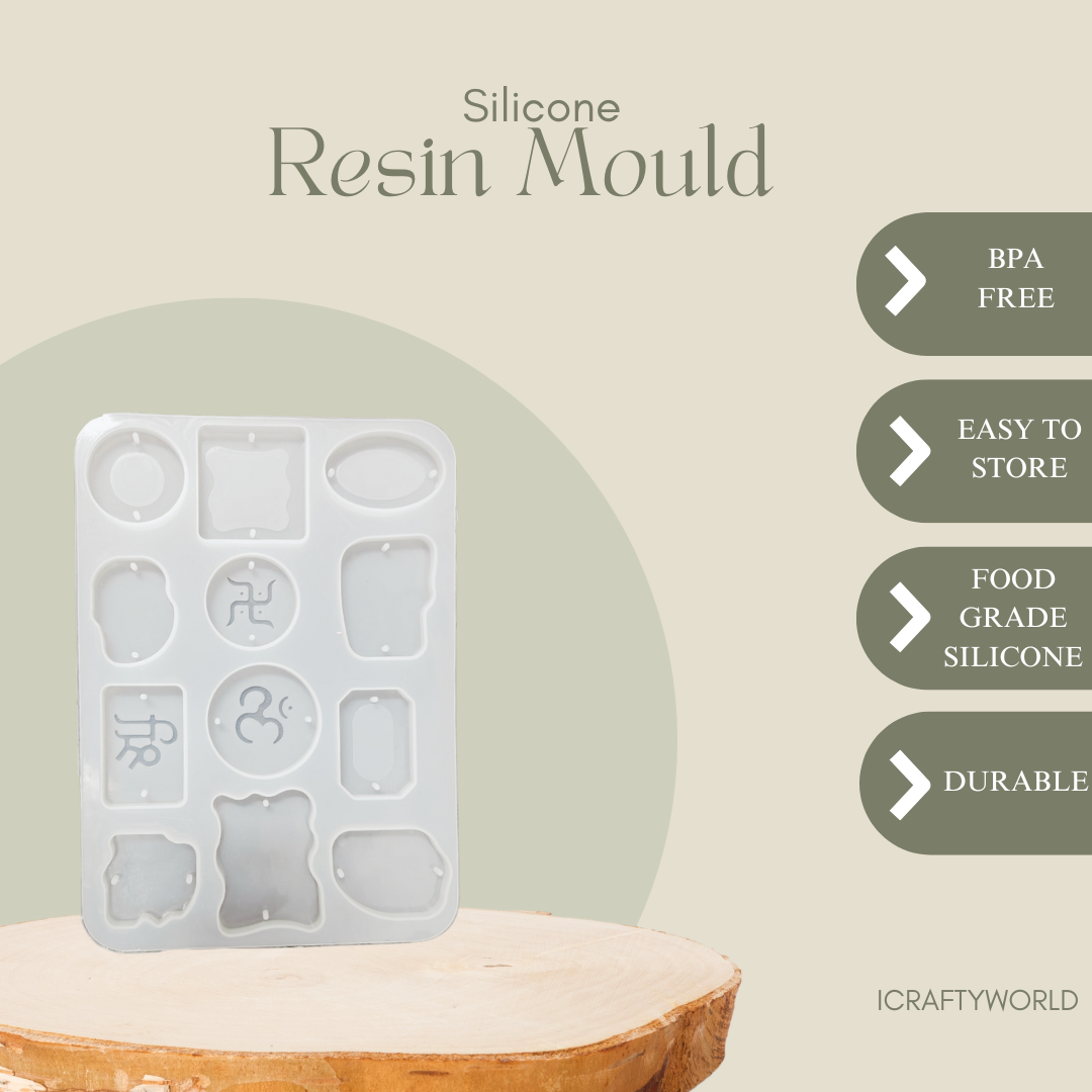 Silicone Rakhi Mould No 9