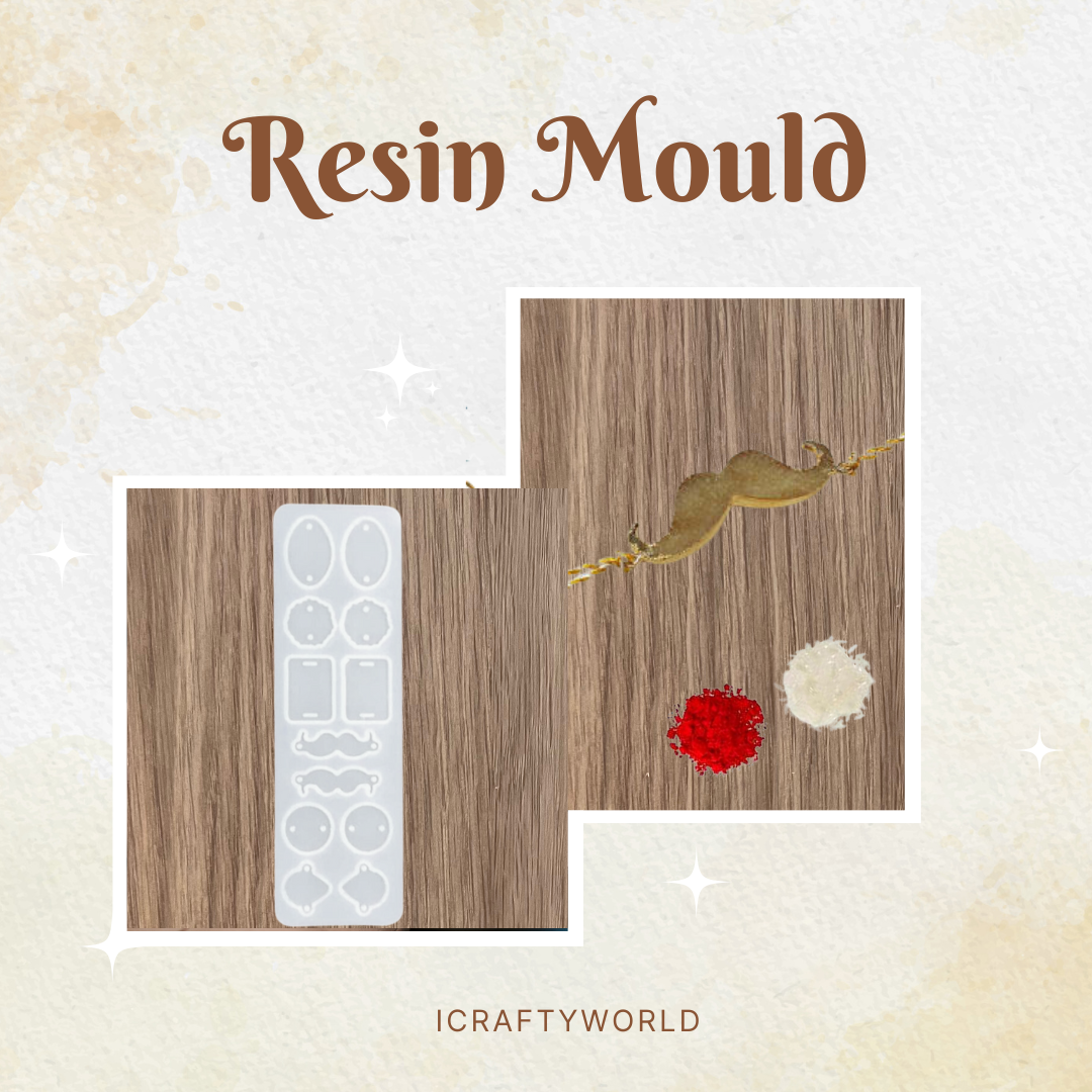 Silicone Rakhi Mould No 8