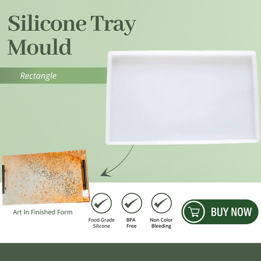 Rectangle Tray Mould Plain - 9 x 13 Inch
