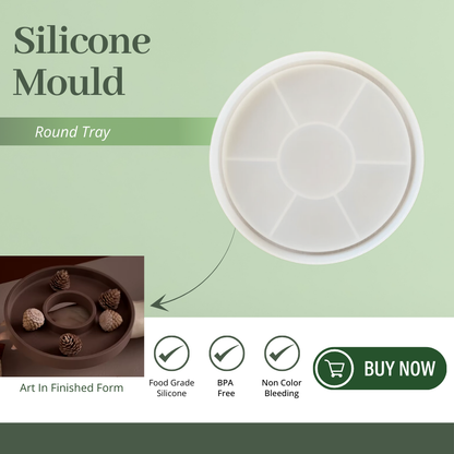 Silicone Round Tray Mold