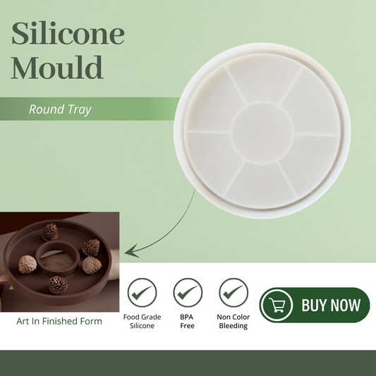 Silicone Round Tray Mold