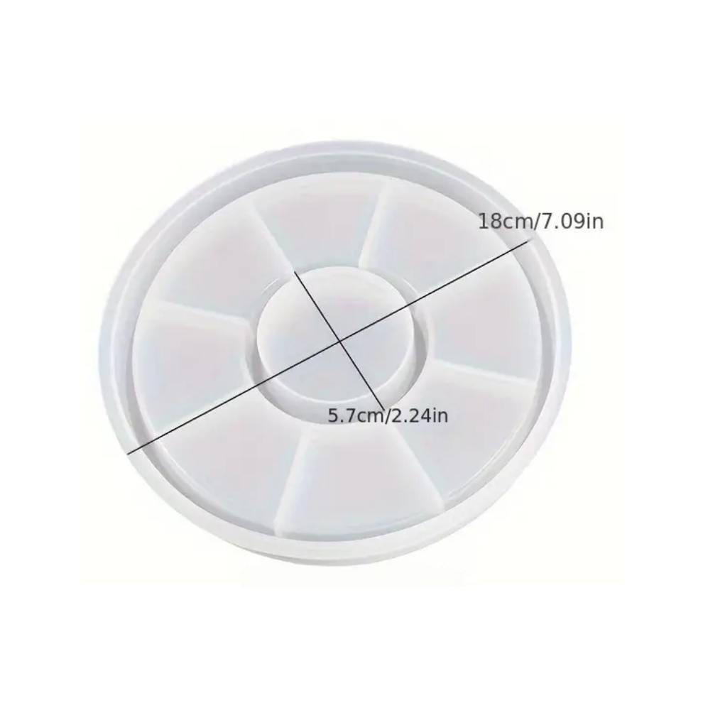 Silicone Round Tray Mold