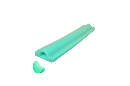 Silicone Long Tube Soap Mould - Half Moon Shape