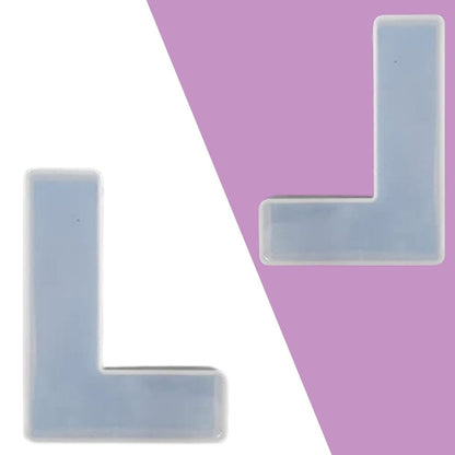 Silicone Alphabet Mould 4.2 Inch