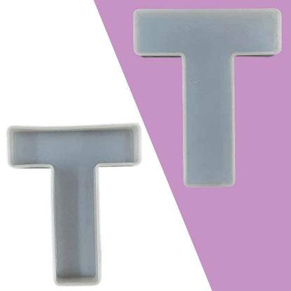 Silicone Alphabet Mould 4.2 Inch