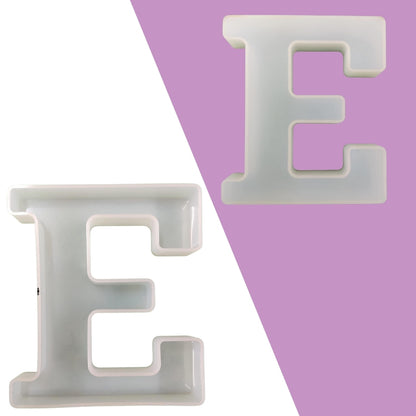 Silicone Alphabet Mould 5.2 Inch