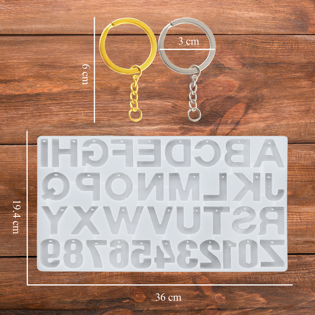 Alphabet Mould with Accessories