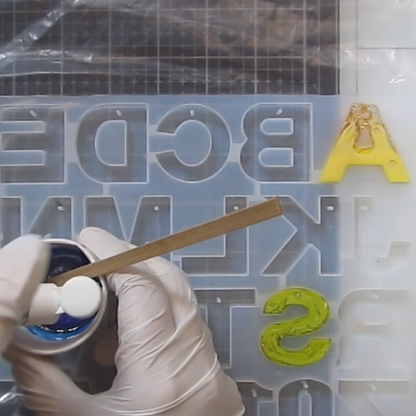 Alphabet Mould with Accessories
