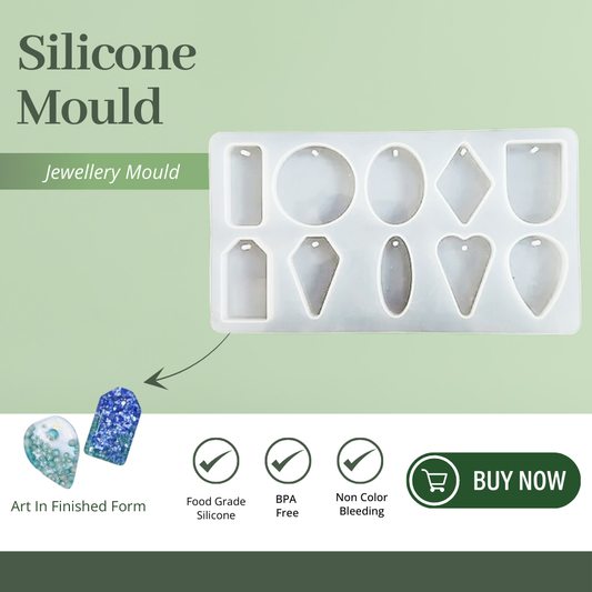 Silicone Jewellery Mould (Pendant and Necklace)