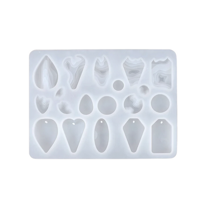 Wave Pattern Pendant Mould - 2