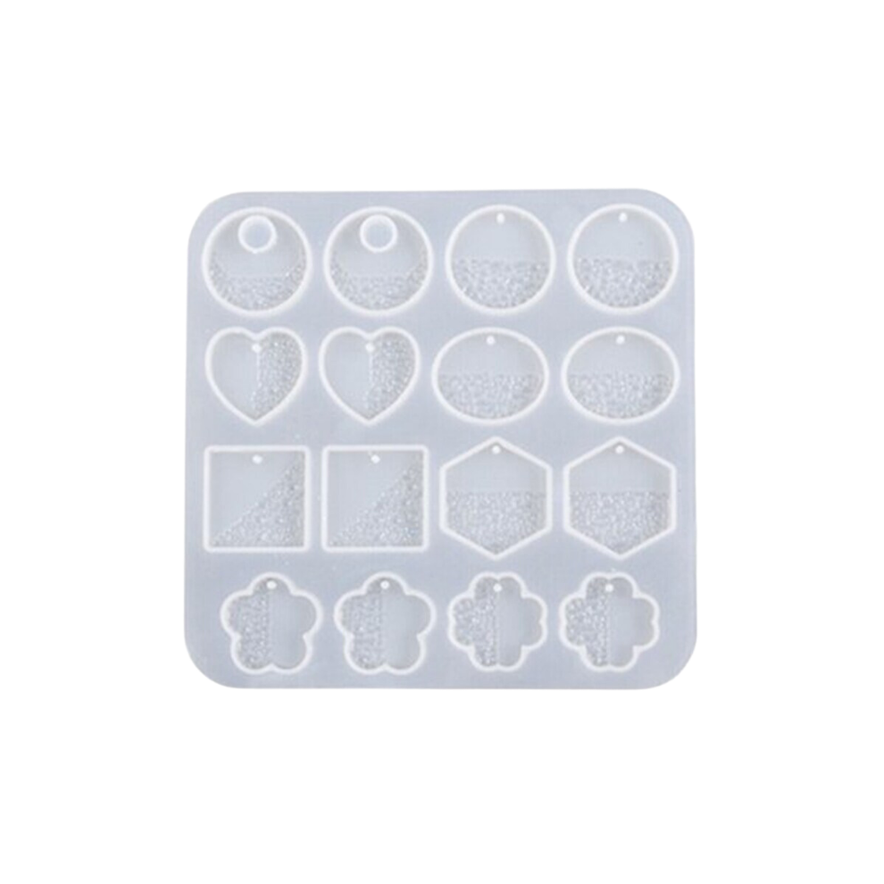 Silicone Keychain Mould With Hole 8Cvt Jewellery