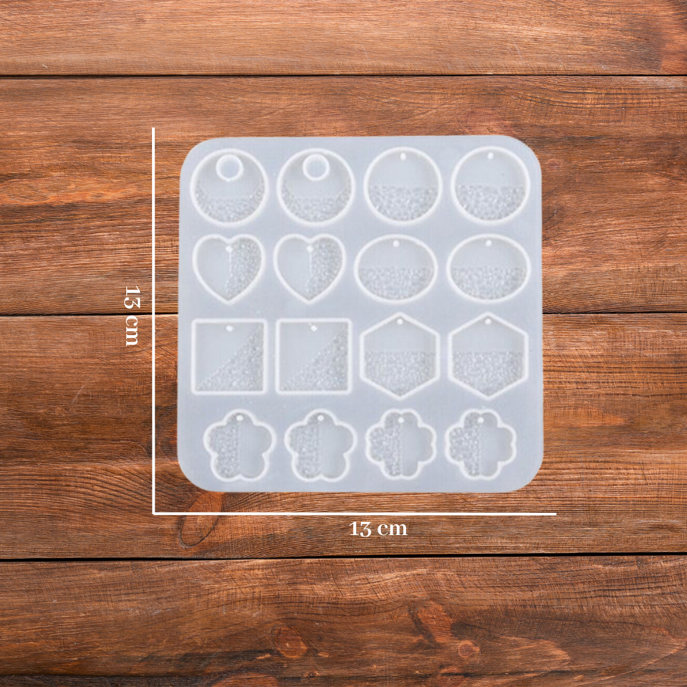 Silicone Keychain Mould With Hole 8Cvt Jewellery