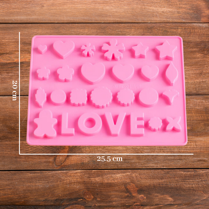 Various Shape Love Mould