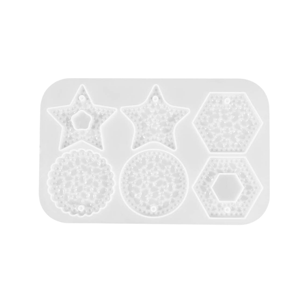 Silicone Keychain Mould With Hole 6Cvt Keychain - 1