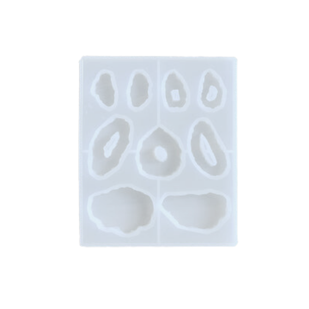 Silicone Keychain Mould With Hole 9Cvt Jewellery Mould