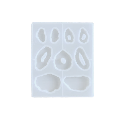 Silicone Keychain Mould With Hole 9Cvt Jewellery Mould