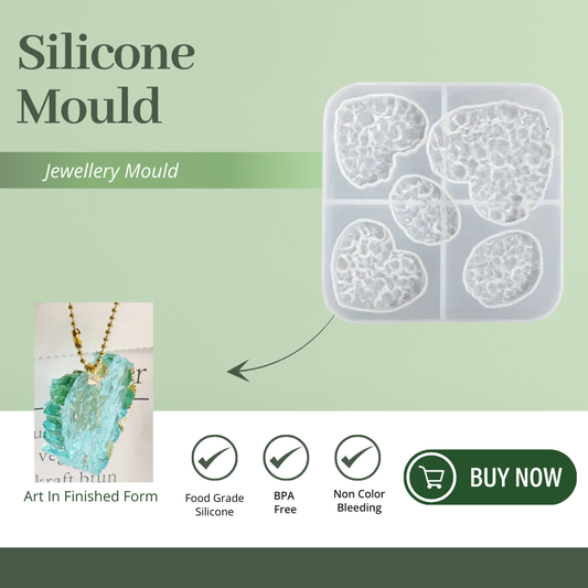 Silicone Heart Jewelry Mold