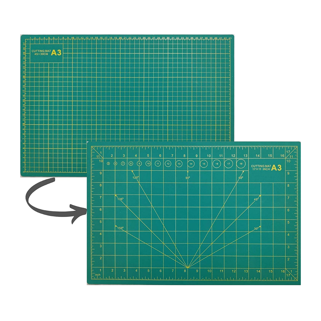 Mat with Paper Cutting Tool