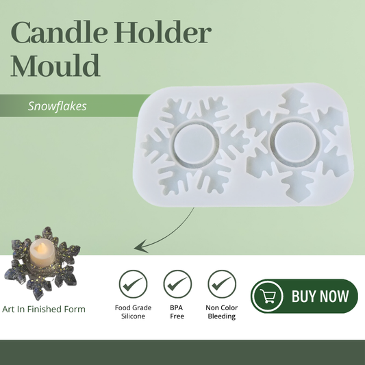 Snowflakes T-Light Holder