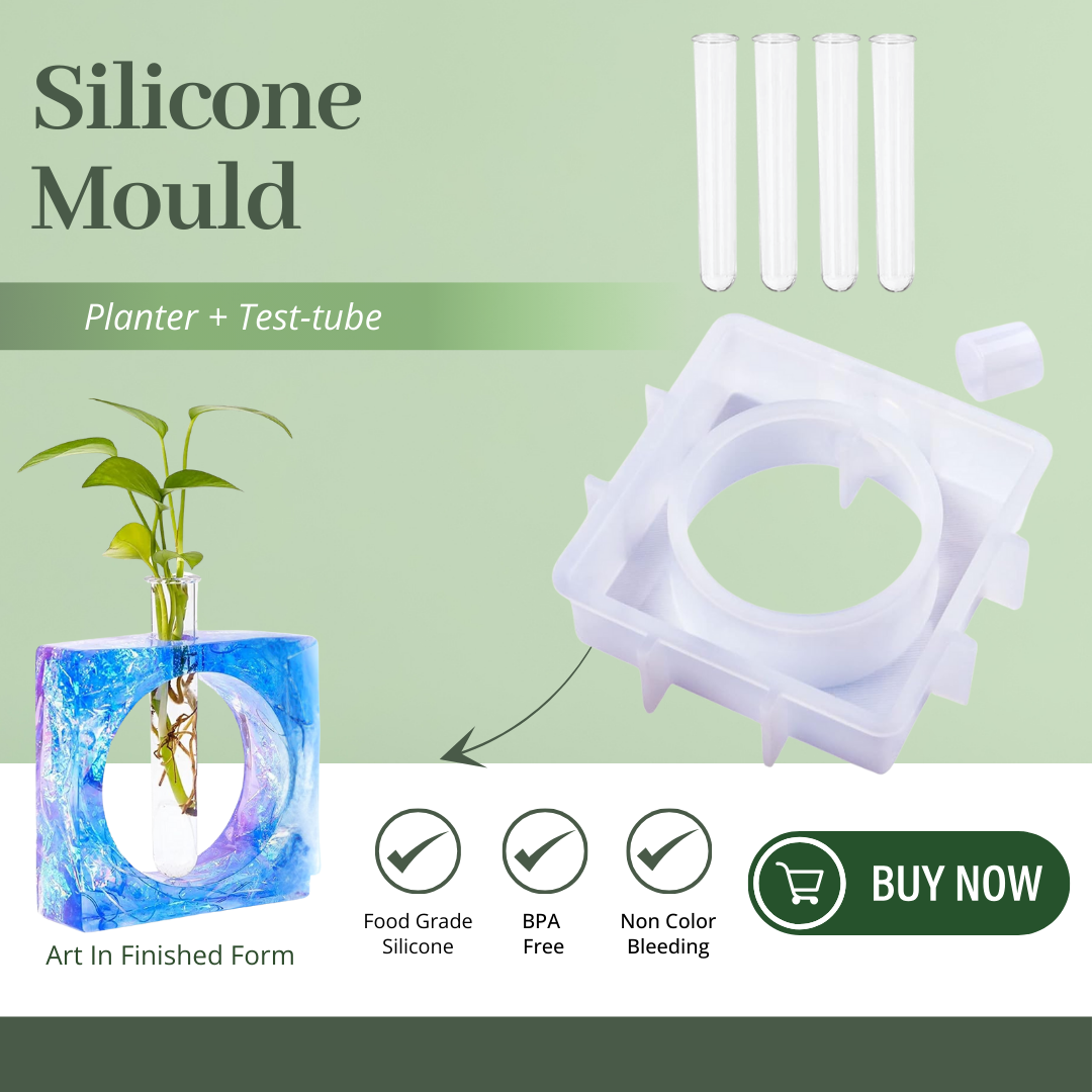 Resin Vase Mould with Test-Tube