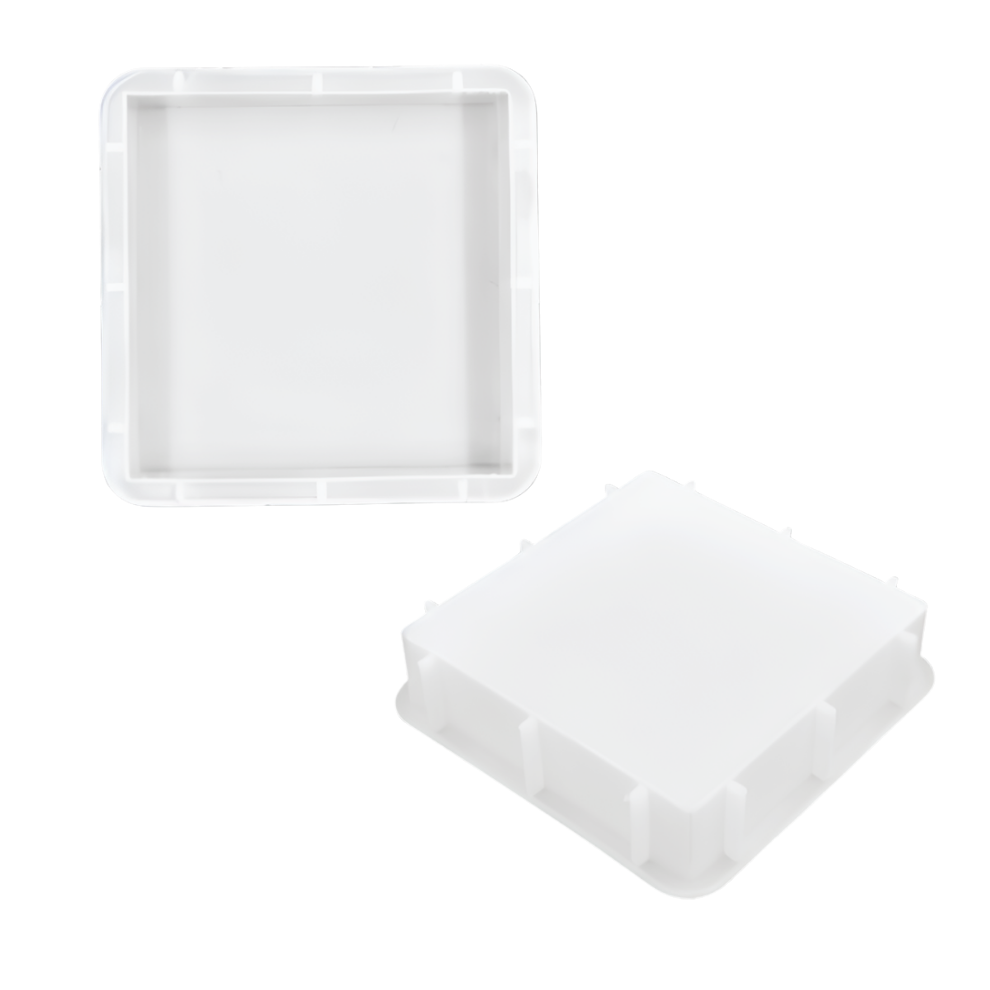 Square Shape Deep Casting Mould 8 inch