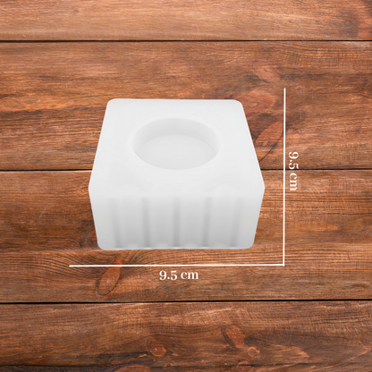 Square Shape Tealight Holder Mould